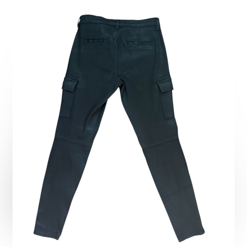 J BRAND Ashton black Skinny Coated Cargo Jean Size: 27 - Picture 3 of 8
